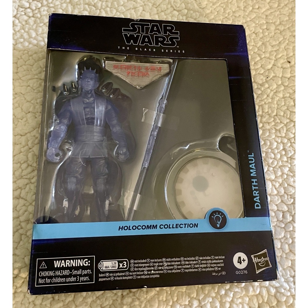 Star Wars Darth Maul Black Series Holocomm Collection Figurine